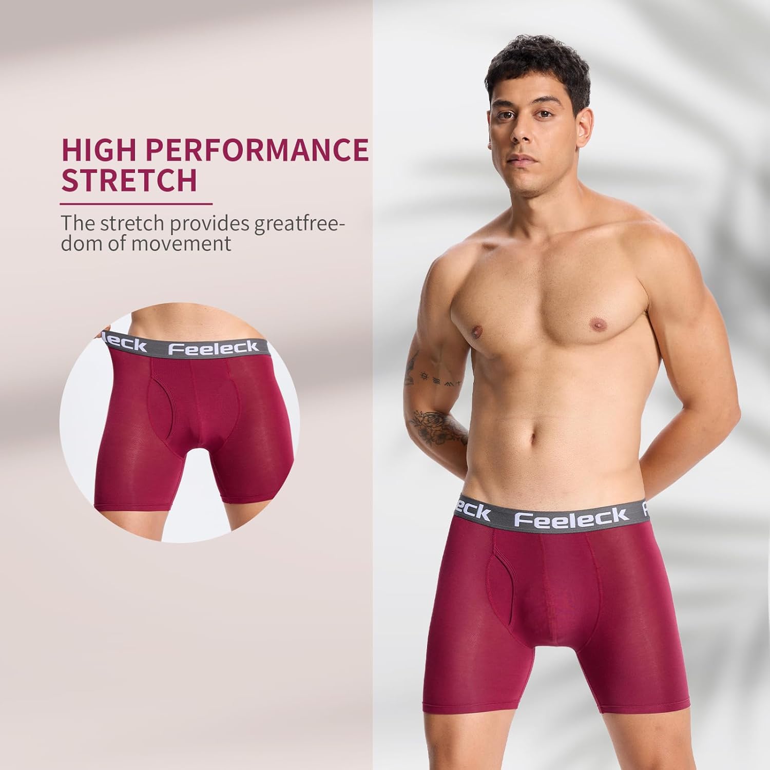 Thumbnail 4 de Feeleck Rayon Boxer Briefs 7-Pack 🩲