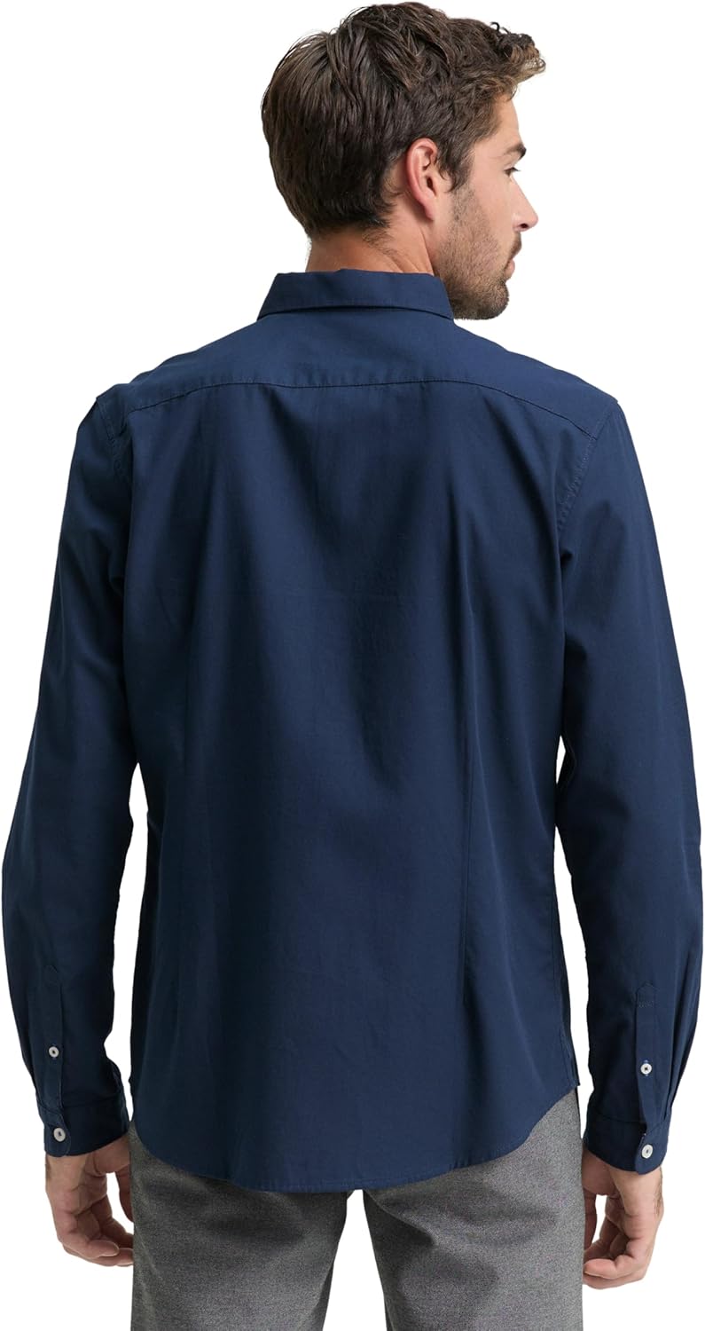 Thumbnail 2 de TOM TAILOR Herren Slim Fit Hemd mit feiner Struktur