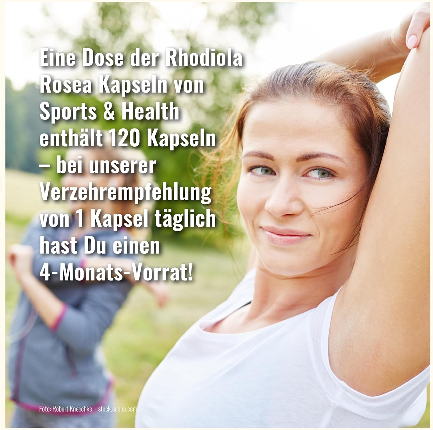 Thumbnail 4 de Rhodiola Rosea Kapseln hochdosiert (120 Kapseln, 500 mg pro Tagesdosis) – Rosenwurz Extrakt 10:1