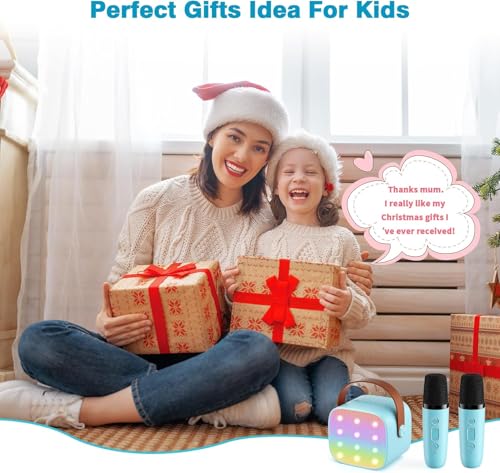 Thumbnail 5 de Voijump Mini Macchina per Karaoke con 2 Microfoni Wireless – Bluetooth Portatile 2026