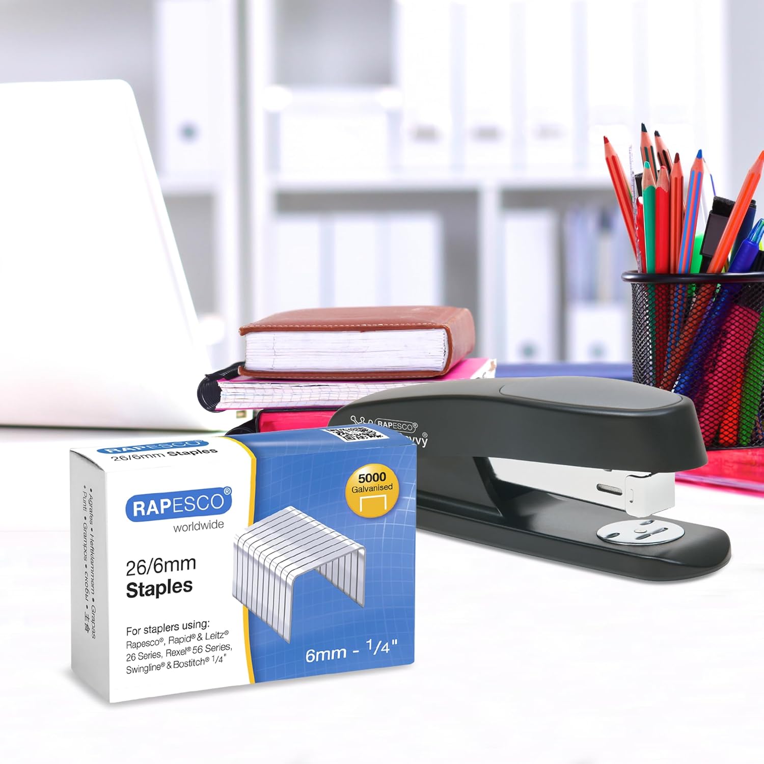 Detalle 2 de RAPESCO 1735 Business Pack 26/6mm staples
