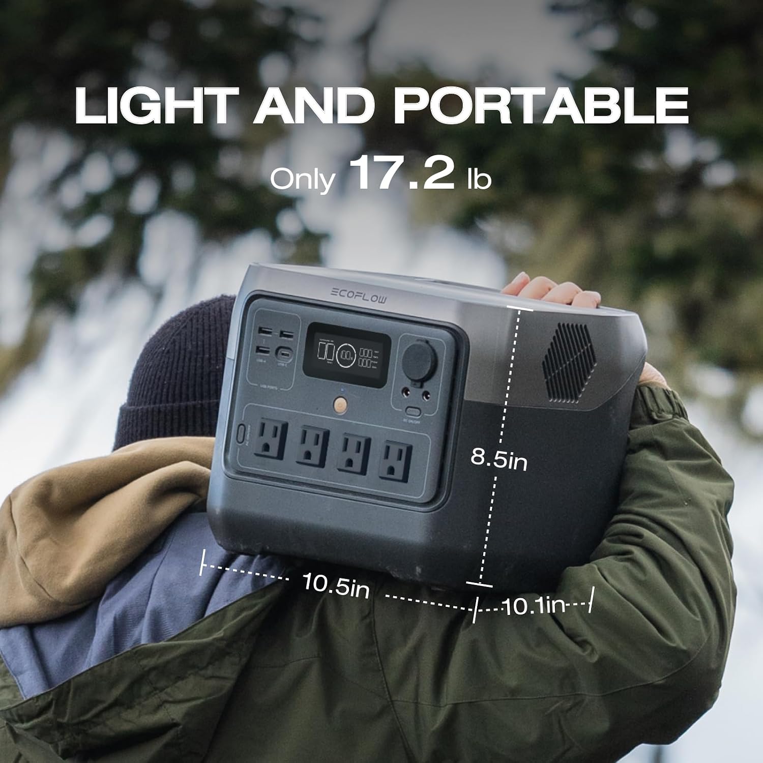 Detalle 2 de EF ECOFLOW RIVER 2 Pro 768Wh Portable Power Station with LiFePO4 Battery