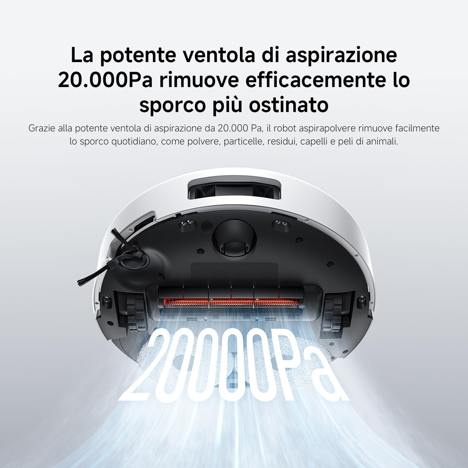 Thumbnail 3 de Xiaomi Robot Vacuum 5 – aspirapolvere robot con aspirazione da 20.000Pa, navigazione laser dToF e corpo ultra-sottile
