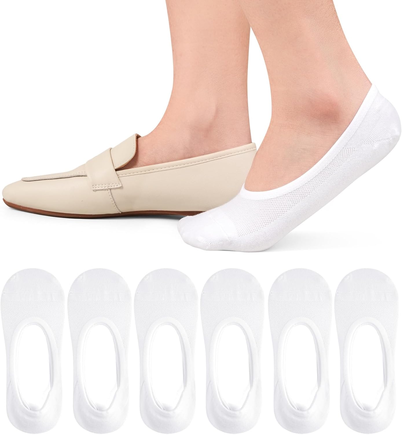 Thumbnail 6 de Horuru No Show Socks Low Cut Invisible Socks