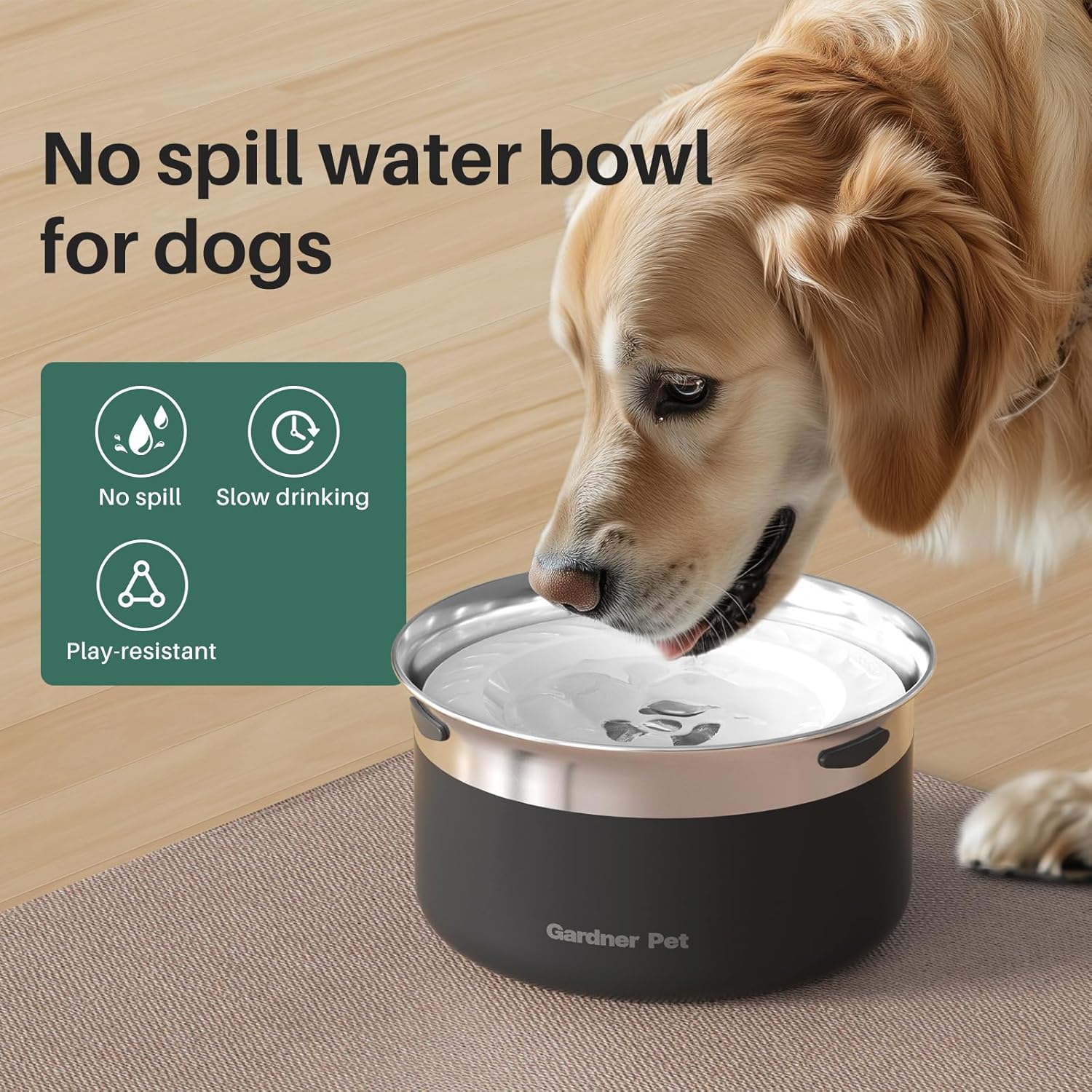 Thumbnail 2 de Gardner Pet Bowls 3.85L Slow Water Feeder