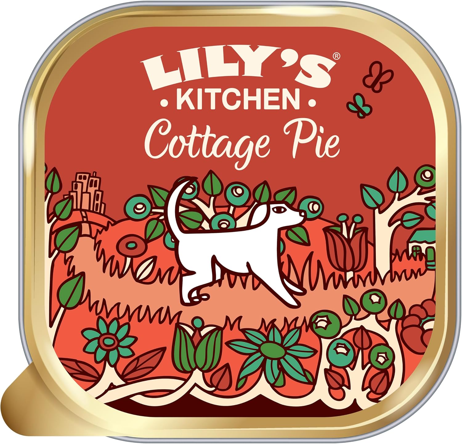 Detalle de Lily's Kitchen Cottage Pie – Natural Complete Adult Dog Wet Food, 10 x 150 g
