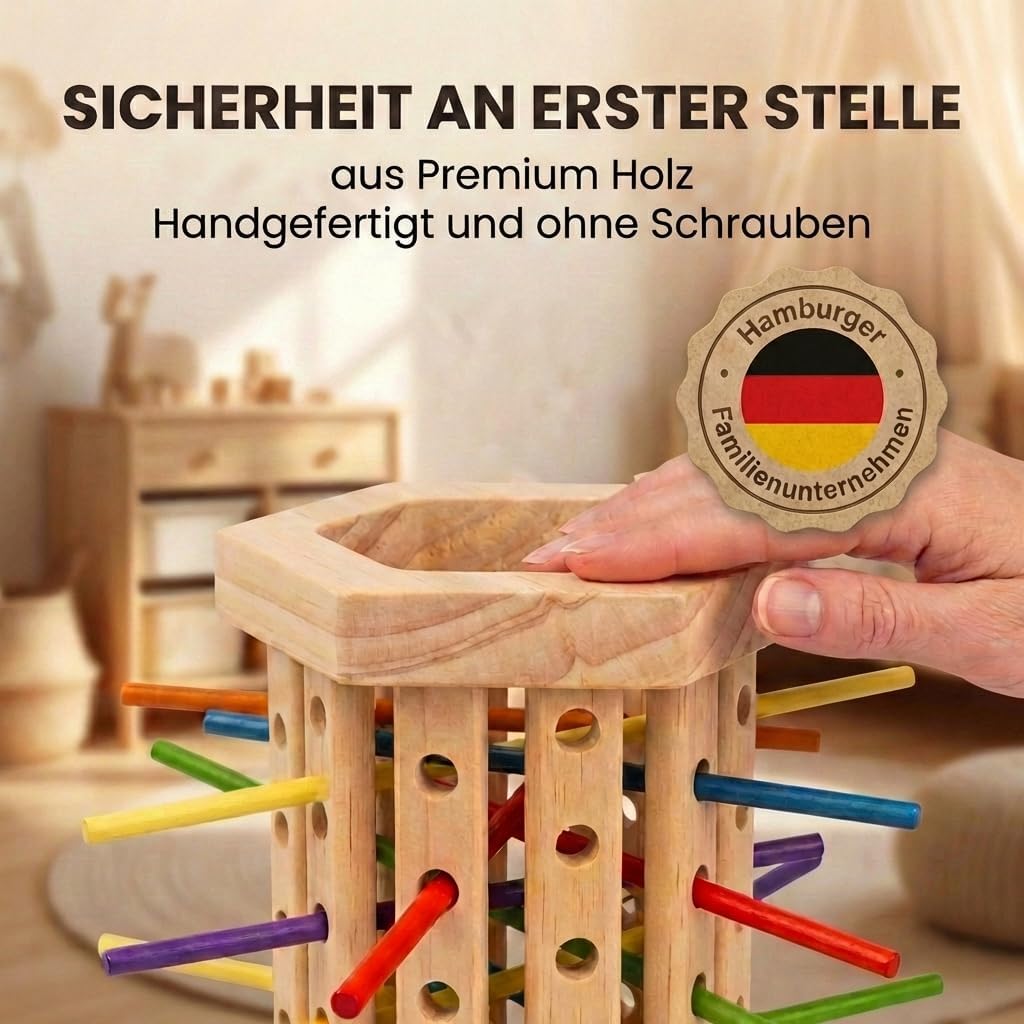 Thumbnail 4 de Madlino Farblernturm – Montessori Spielzeug ab 3 Jahre