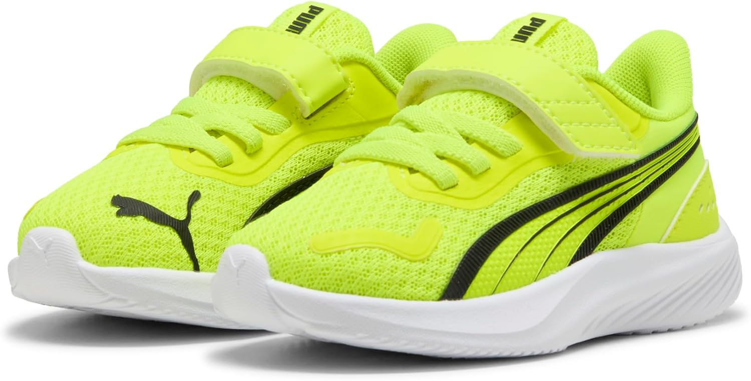 Thumbnail 6 de PUMA Pounce Lite AC+Inf Kinder Sneaker – Blau-Orange (401516 07)