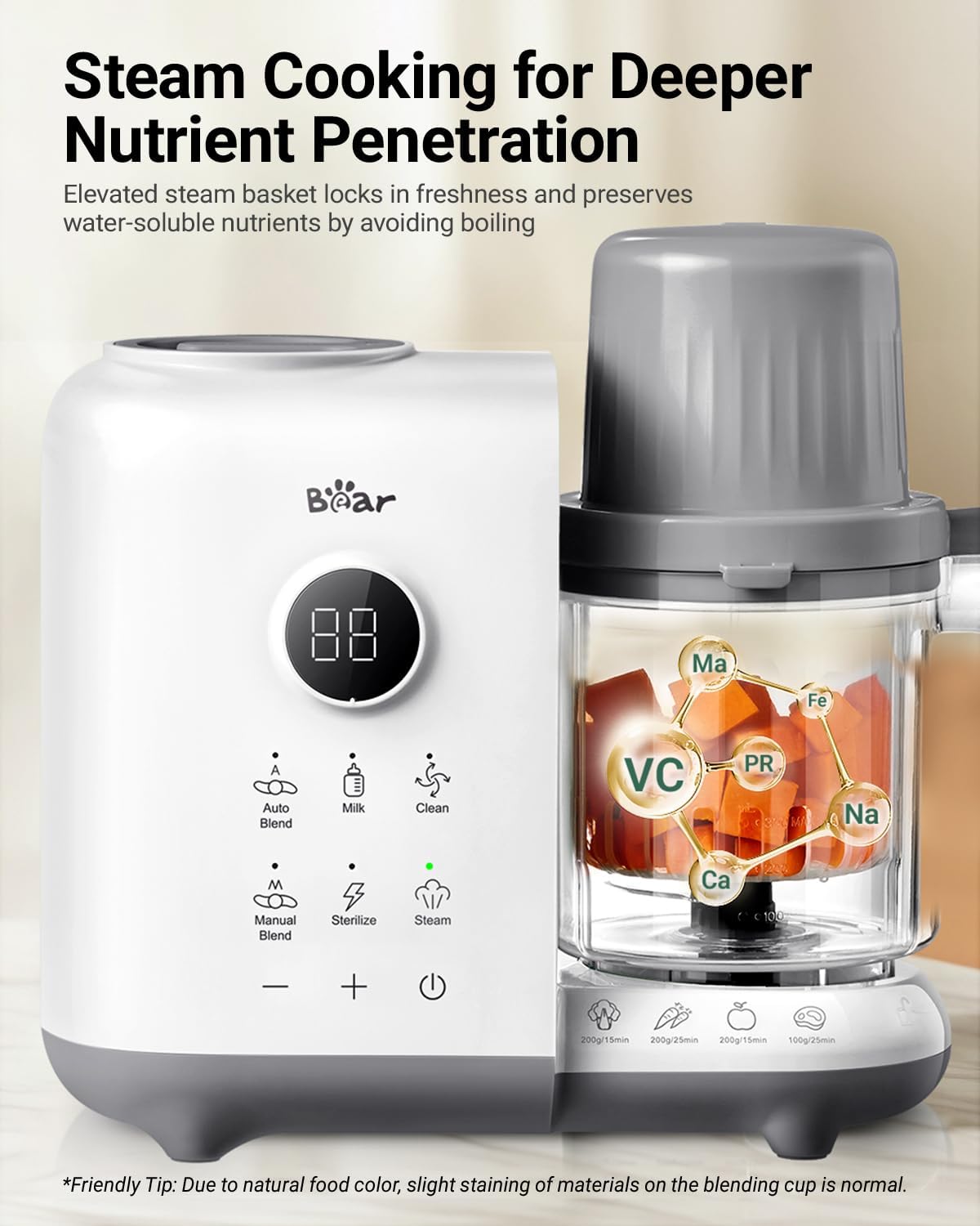 Thumbnail 4 de Bear Baby Food Blender 18.5oz