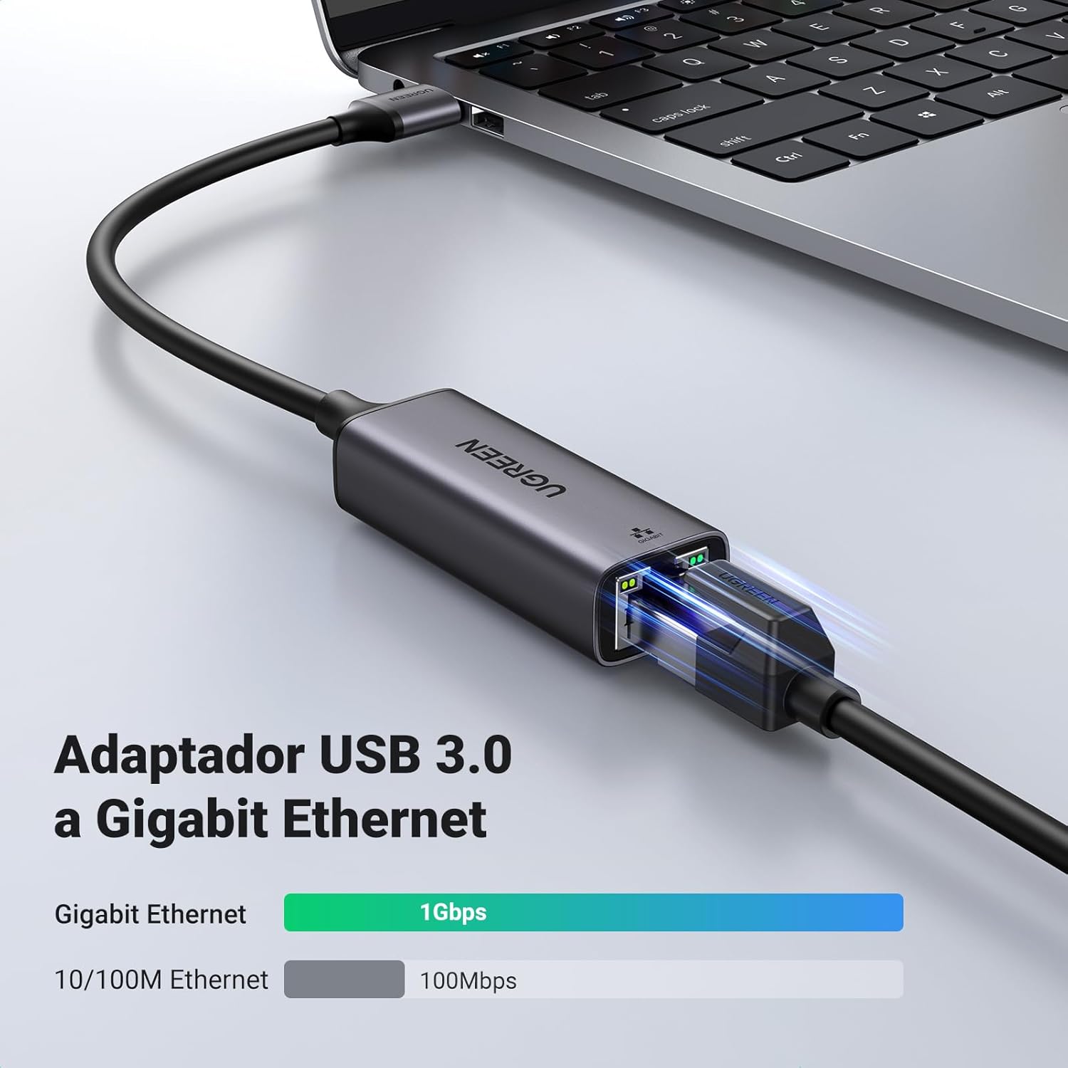 Thumbnail 1 de UGREEN Rápido Adaptador Ethernet USB 3.0 Gigabit 🌐