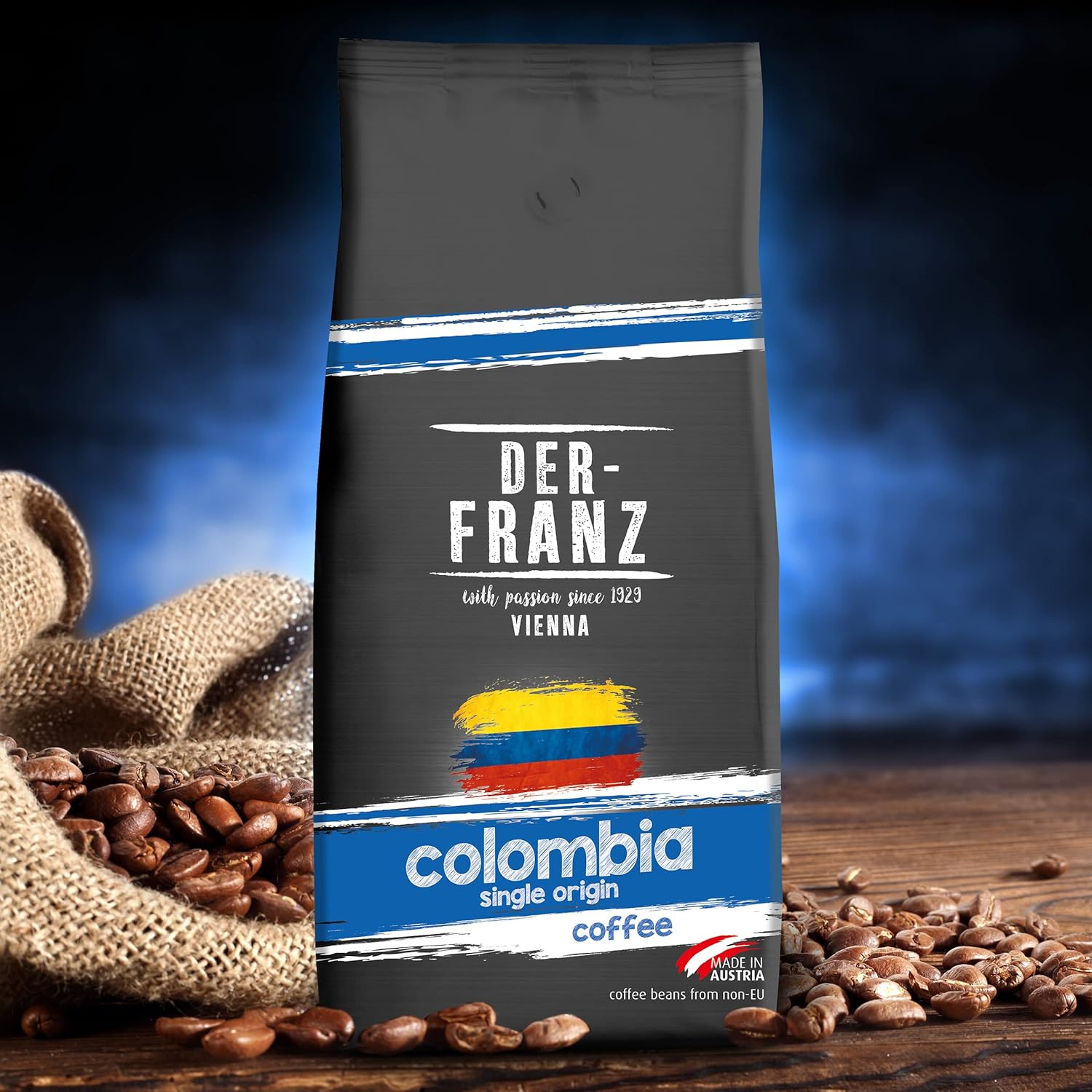 Thumbnail 3 de Der-Franz Columbia Single Origin Kaffee 1000 g