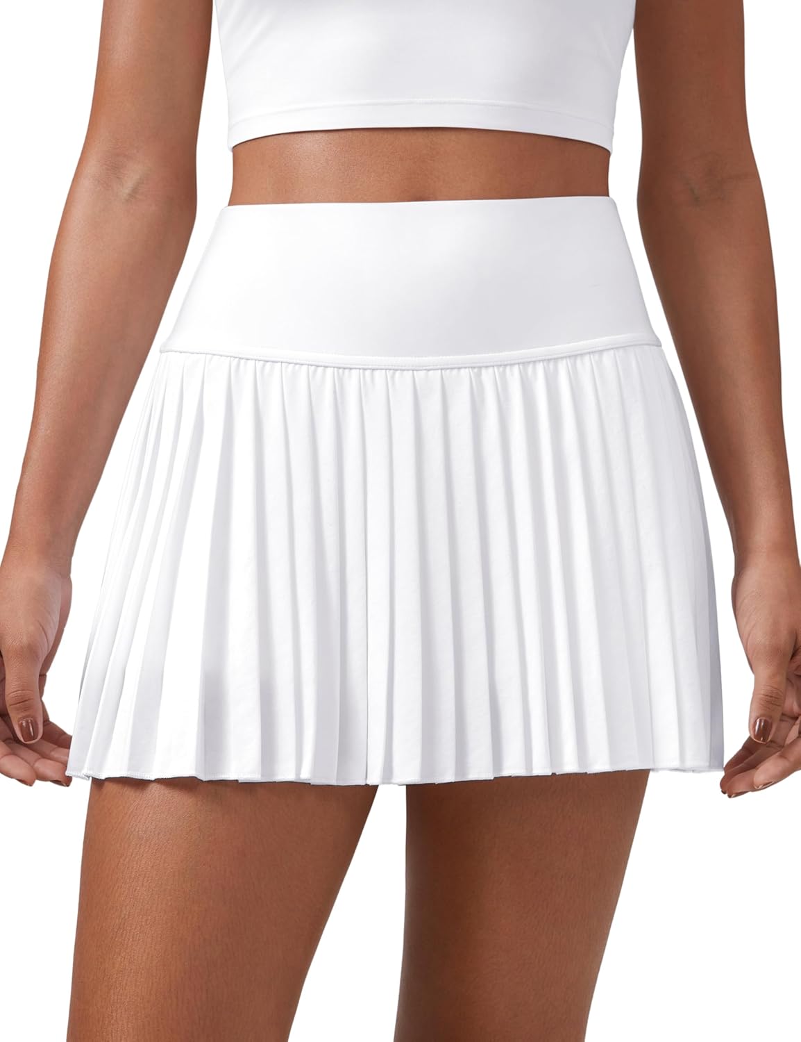 Thumbnail 5 de CRZ YOGA Jupe de tennis plissée taille haute avec short intégré et poches