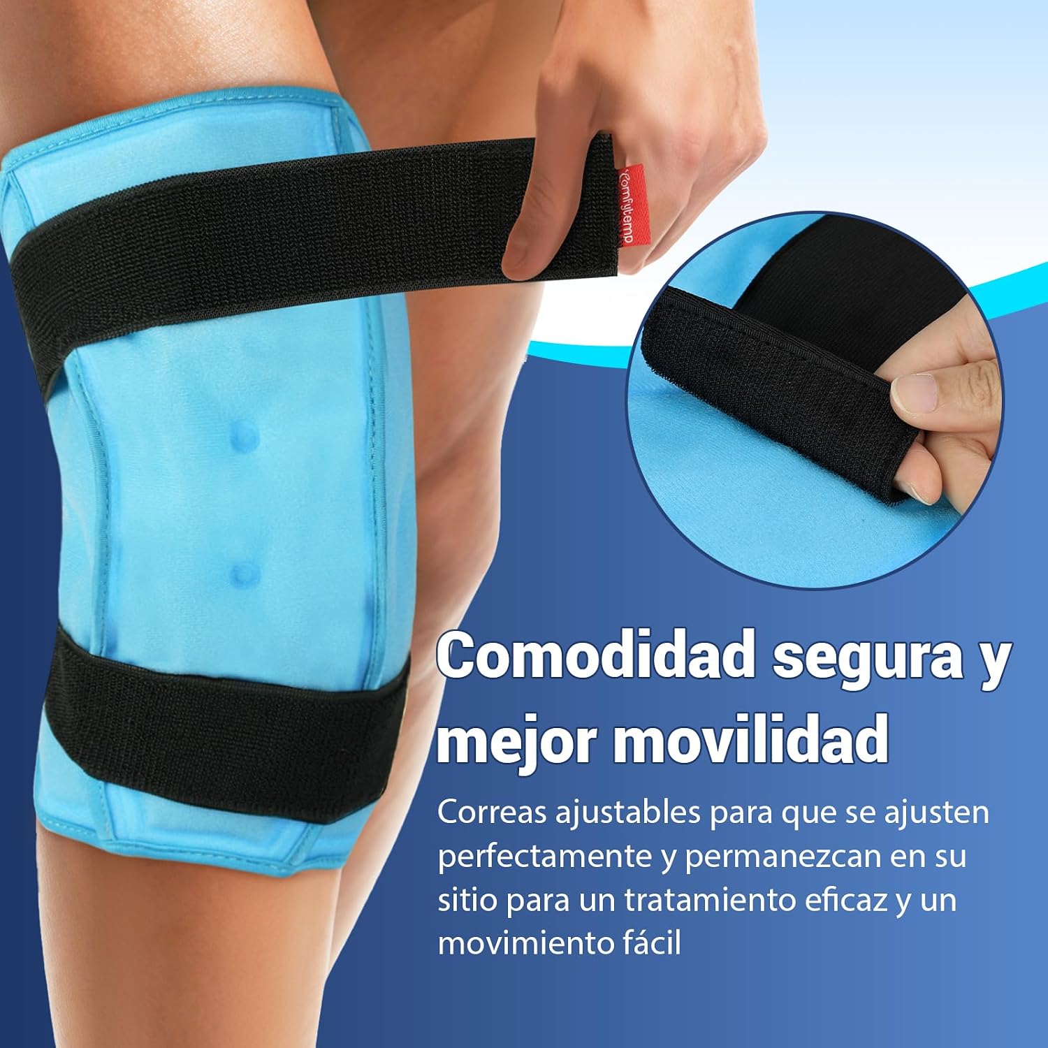 Thumbnail 3 de Comfytemp Bolsa de Hielo 3D para rodilla
