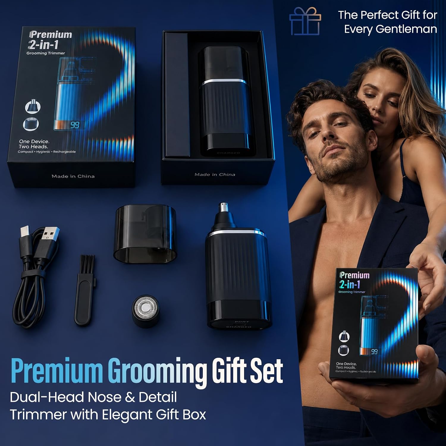 Thumbnail 6 de Yunmiss Nose and Facial Hair Trimmer 2-in-1