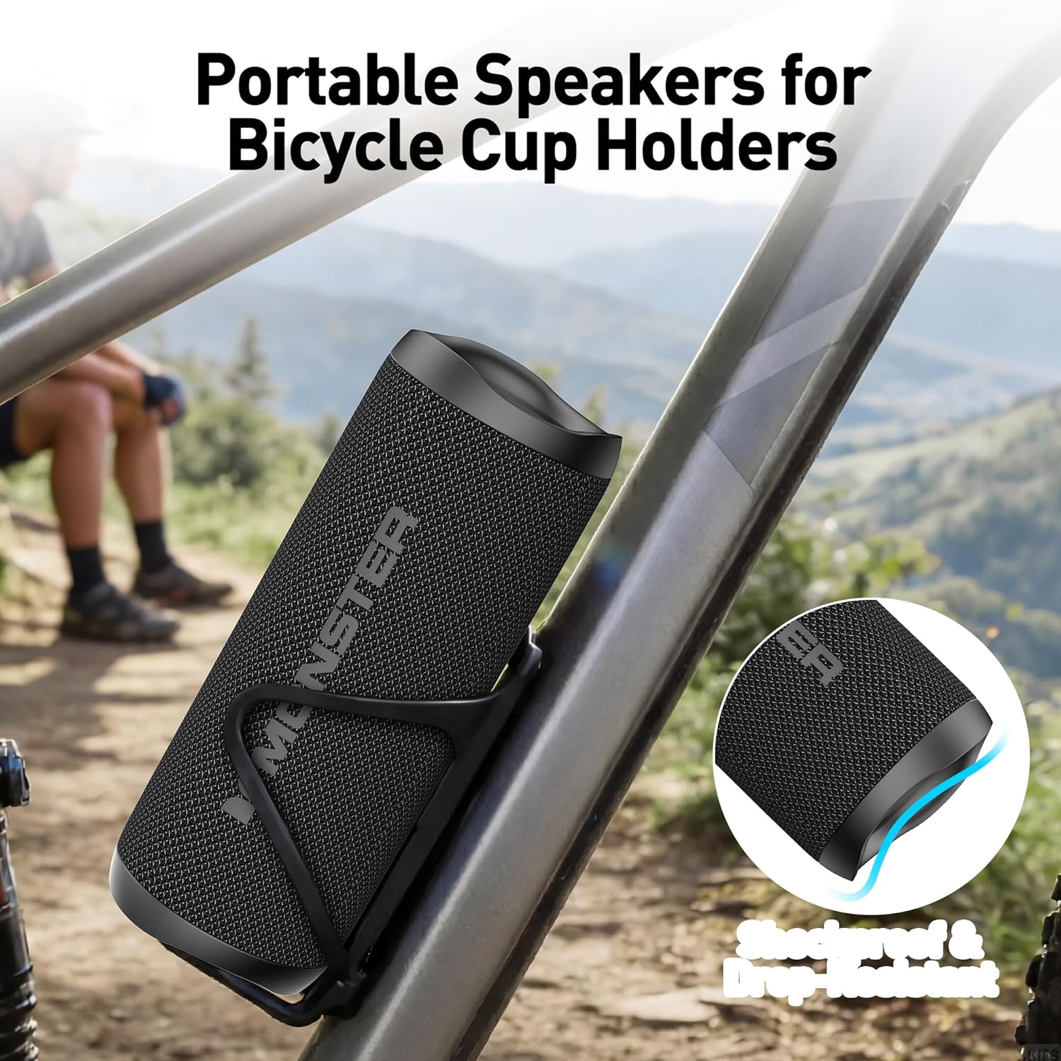 Thumbnail 5 de Monster S620 60W Bluetooth Speaker (IPX8) with Dual Pairing, Bluetooth 5.4, and Built-In Mic