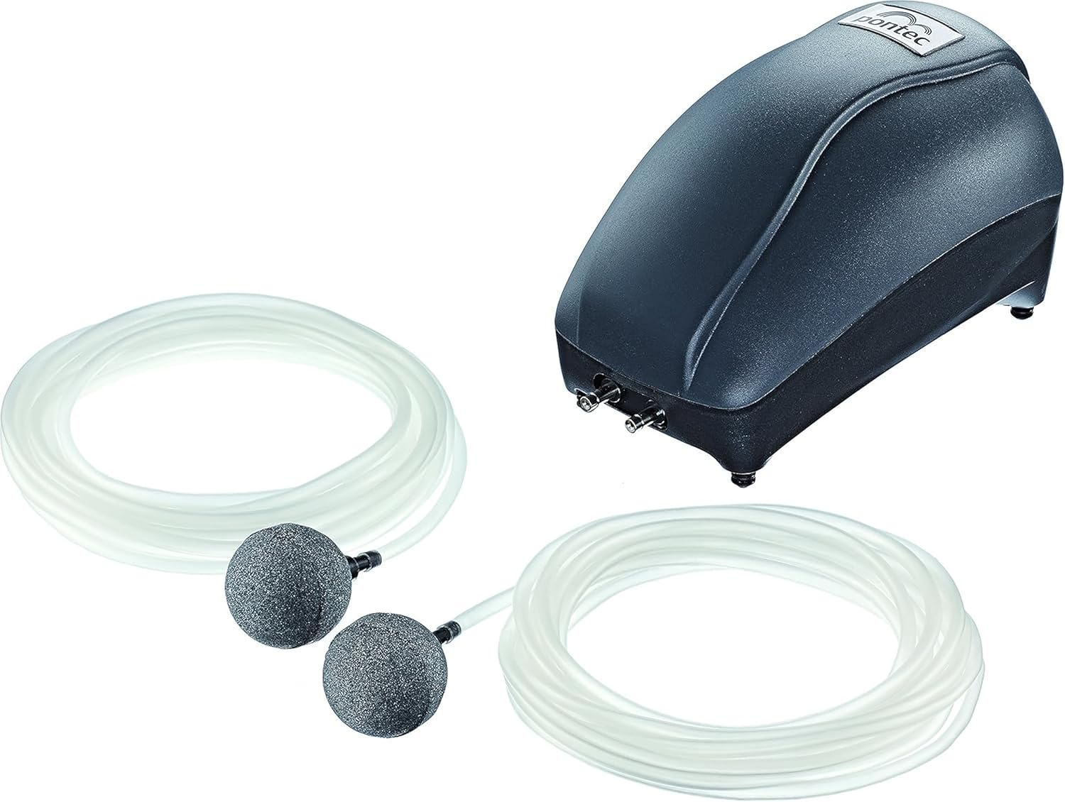 Detalle de Pontec PondoAir Set 450 – Komplettset zur Teichbelüftung, Sauerstoffversorgung, Blau
