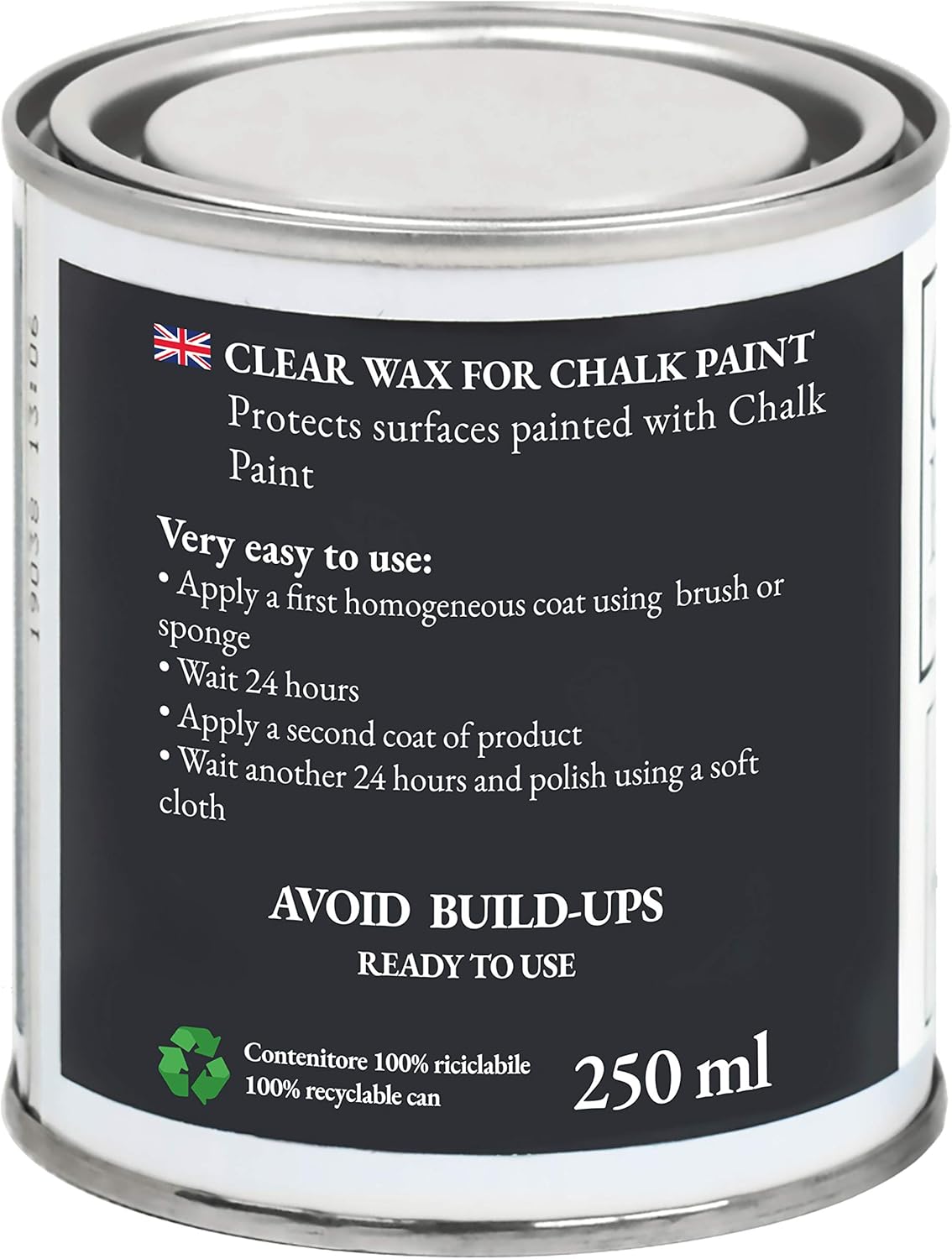 Thumbnail 2 de Chalk Paint EVERYTHING - Senza Carteggiare (250 ml colore + 250 ml finitura) | Kit pratica per mobili e oggetti