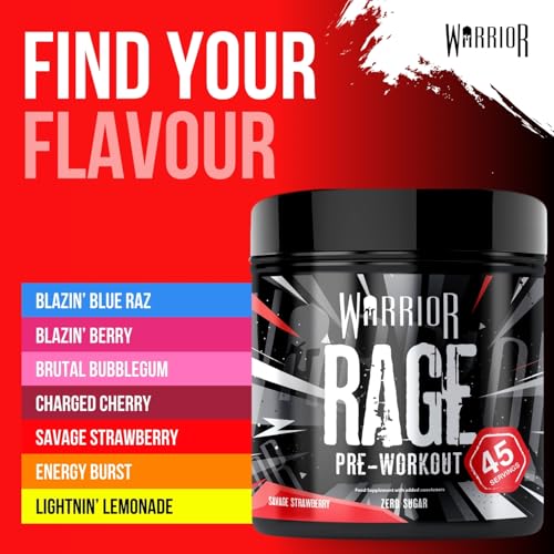 Thumbnail 6 de Warrior Rage Pre Workout Powder 392g: High-Strength Energy for Intense Sessions
