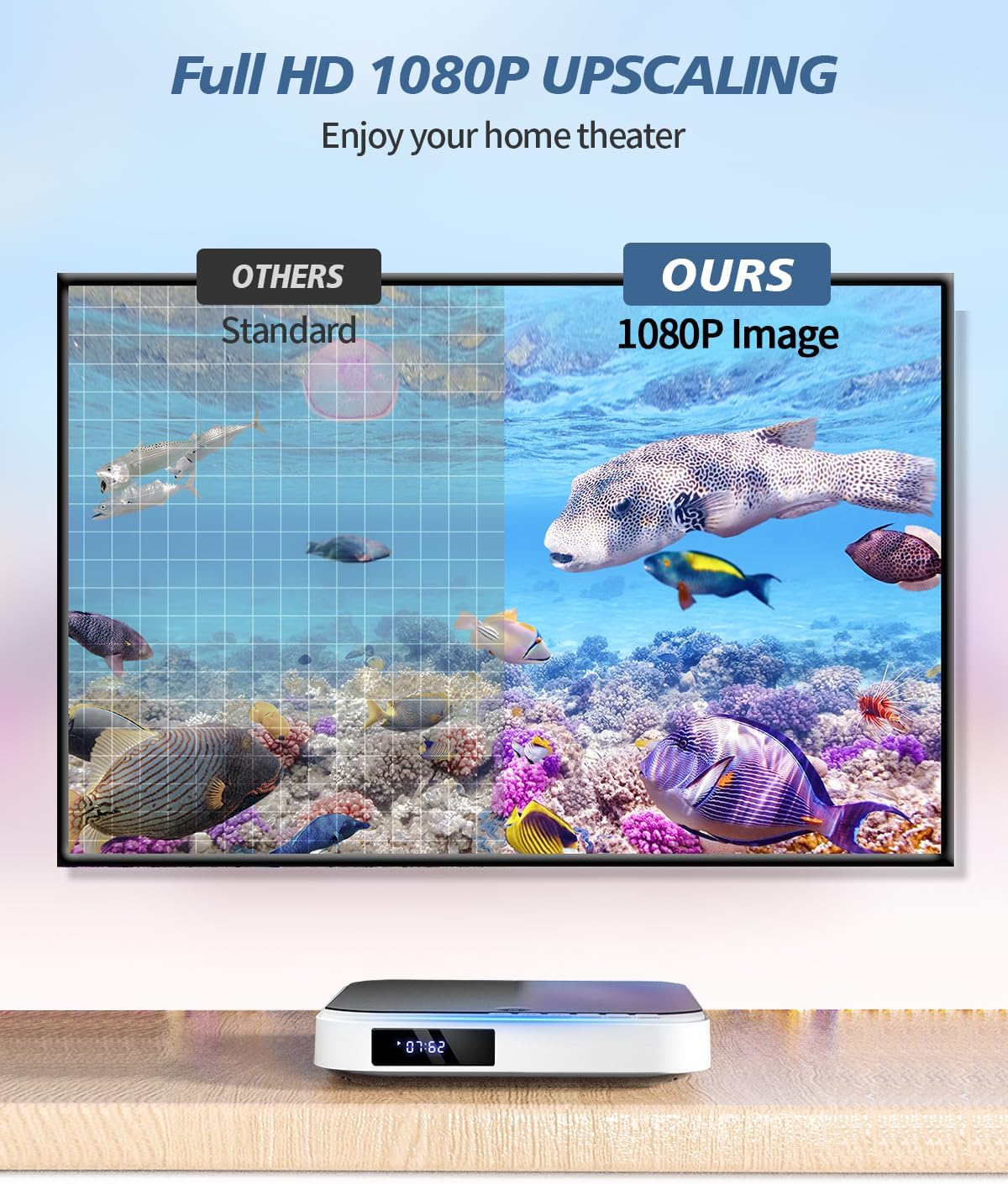 Detalle de DESOBRY HDMI DVD Player: All-Region, 1080P Mini with HDMI/AV Output