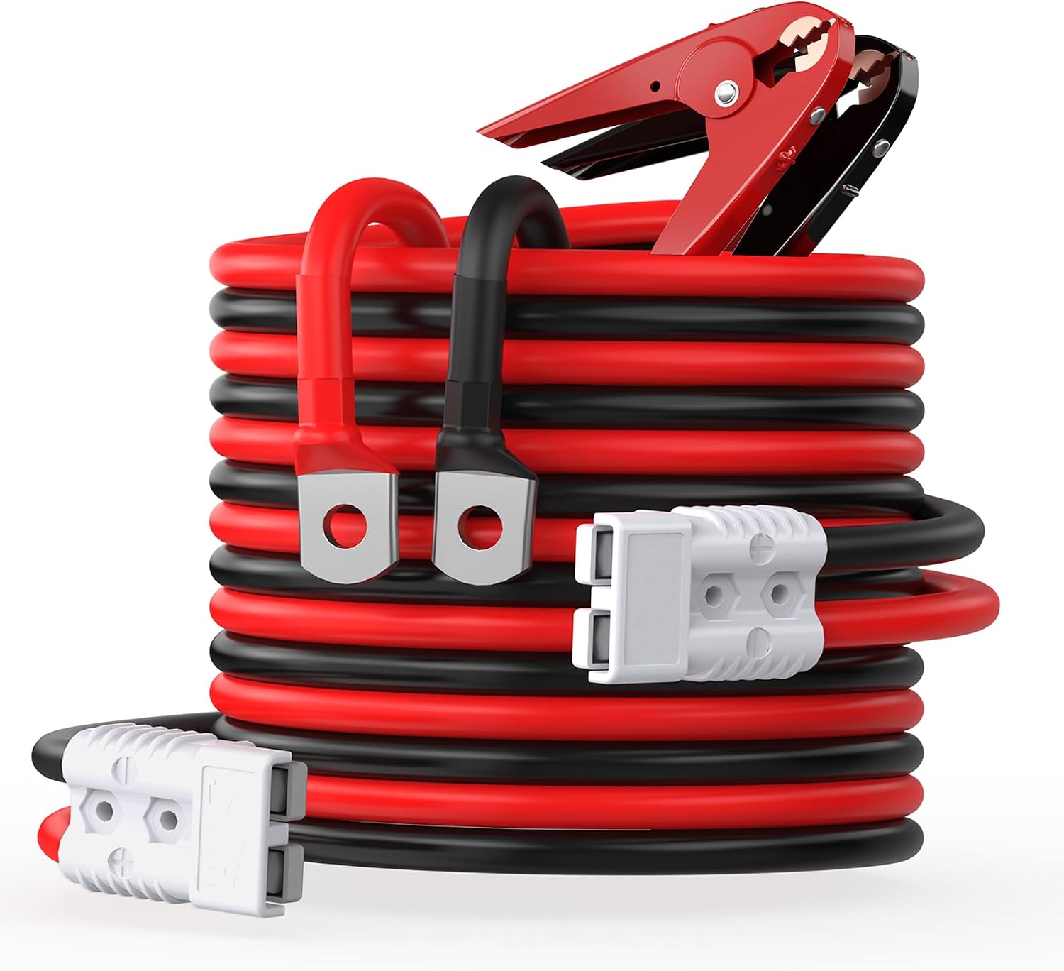 Detalle de NOONE Heavy Duty Jumper Cables 25 ft