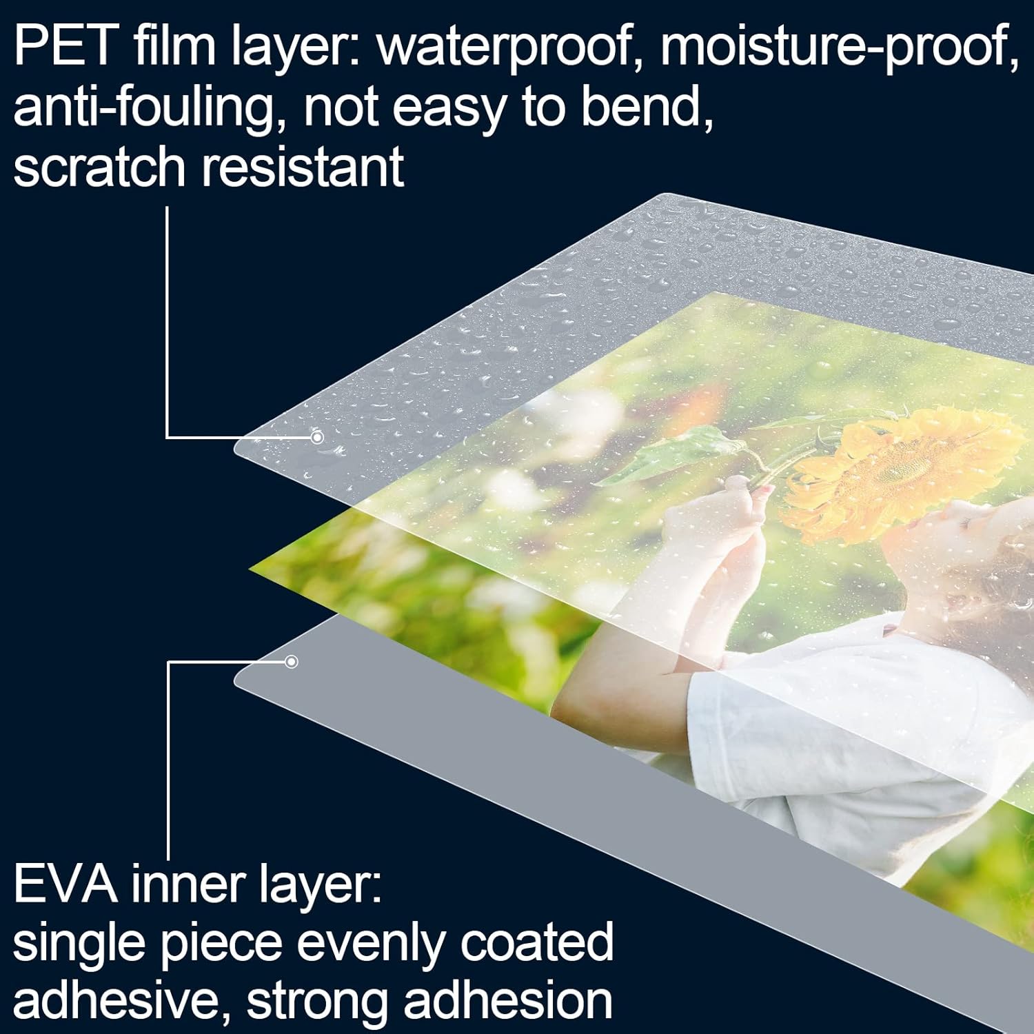 Thumbnail 4 de HERKKA 100 Pack Laminating Sheets 11.5 x 17.5 in 3 Mil