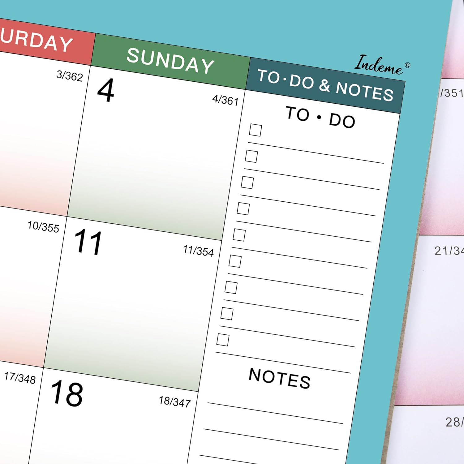Thumbnail 4 de Calendar 2026 Wall Calendar with Twin-Wire Binding 📅