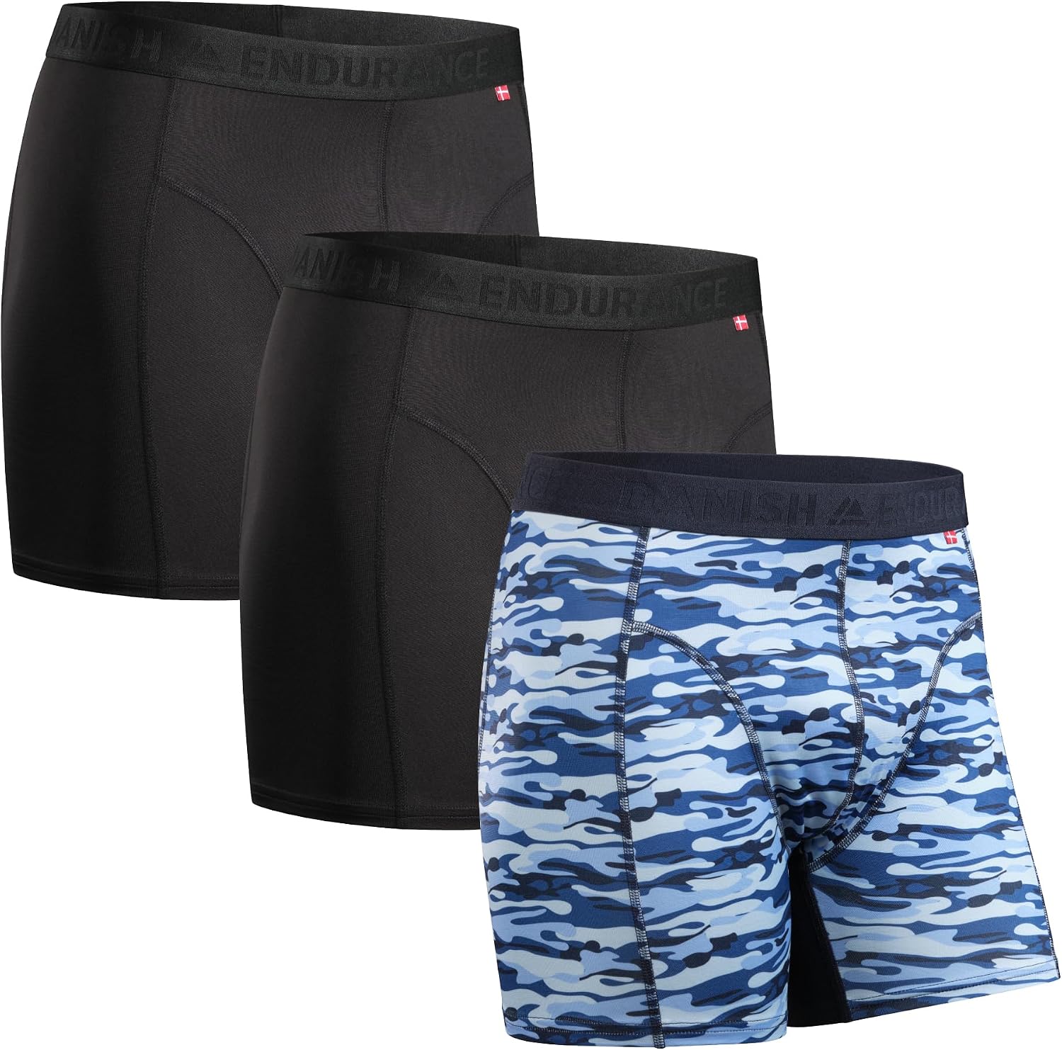 Thumbnail 6 de DANISH ENDURANCE 3er Pack Sport Boxershorts Herren 🩲