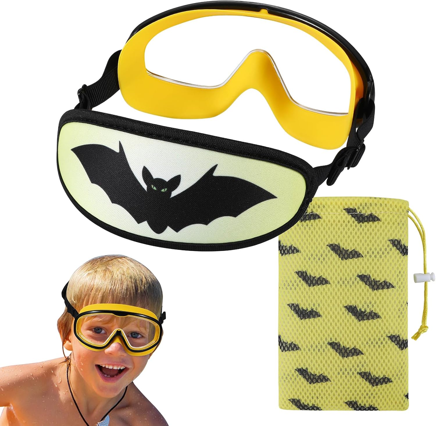 Thumbnail 6 de RUIGAO Kids Swim Goggles Age 4-7: No Hair Pull, Soft Band, No Tangle