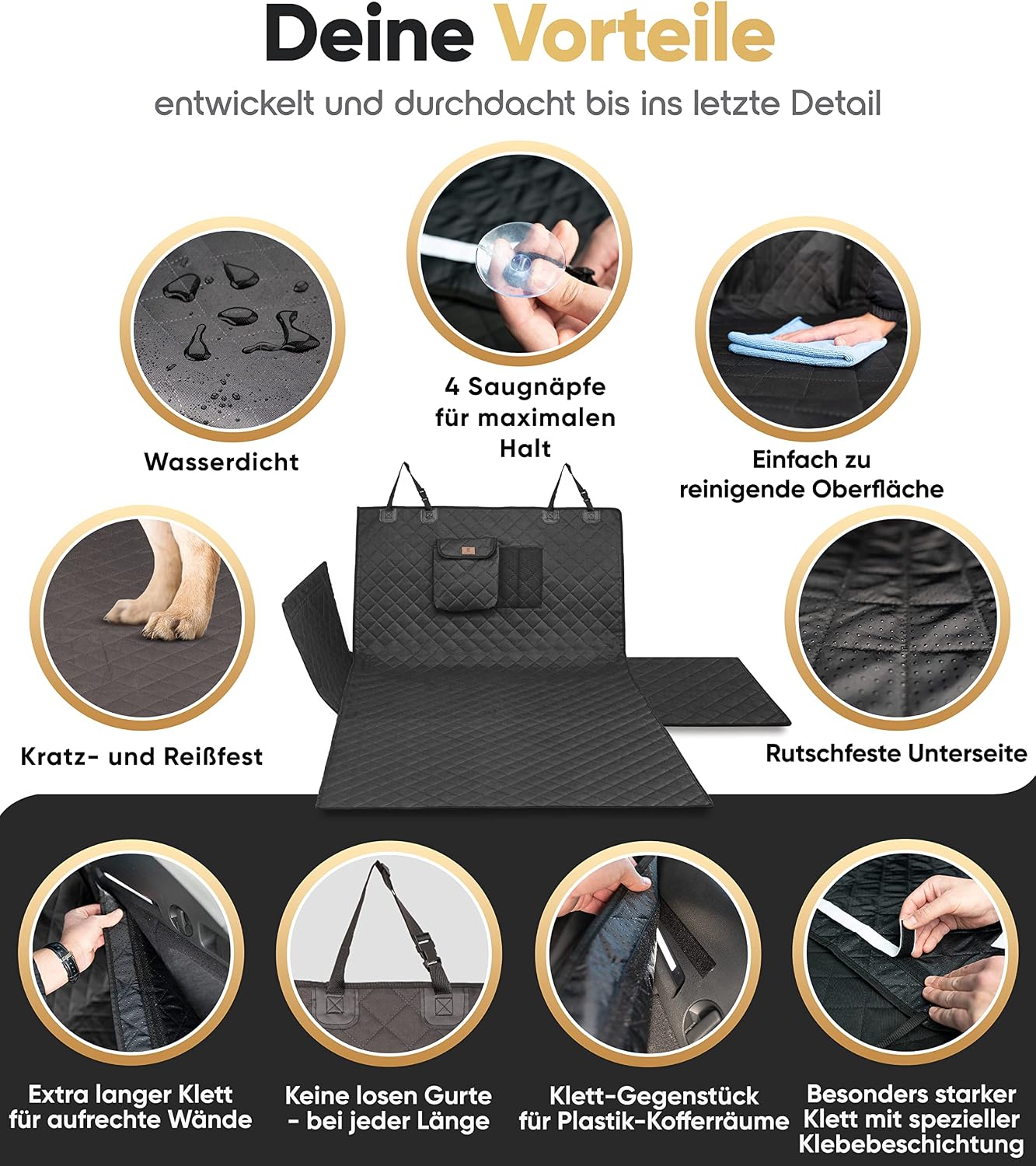Detalle 2 de HELDENWERK Kofferraumschutz Hund universal