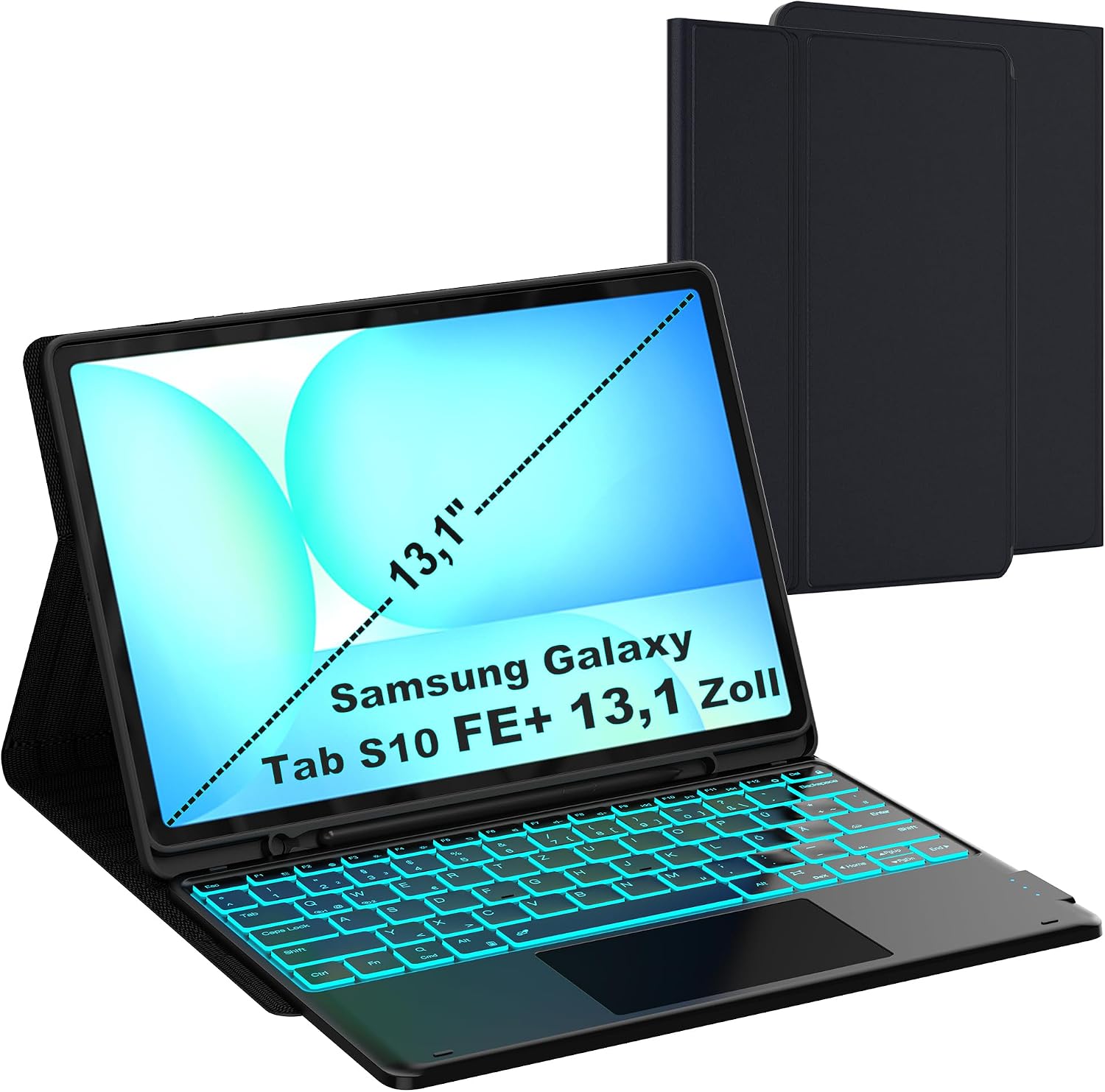 Detalle de Samsung Galaxy Tab S10 FE+ Tastaturhülle 13,1 Zoll