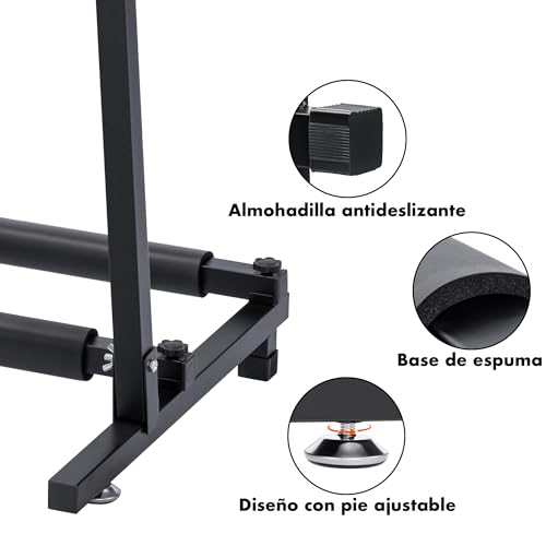 Detalle de Soporte Guitarra de suelo para 5 instrumentos | Rack plegable universal de T-LOVENDO.ES