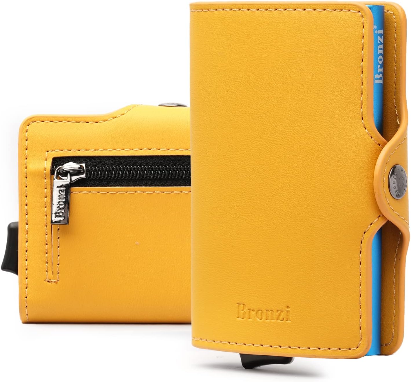 Thumbnail 5 de Bronzi Portafoglio Uomo Slim Piccolo 10x6,5 cm