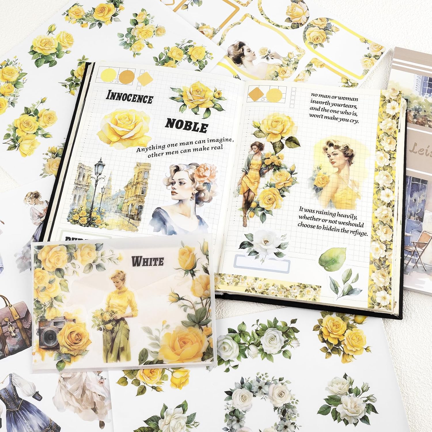 Thumbnail 5 de NOGAMOGA Spring Scrapbook Stickers