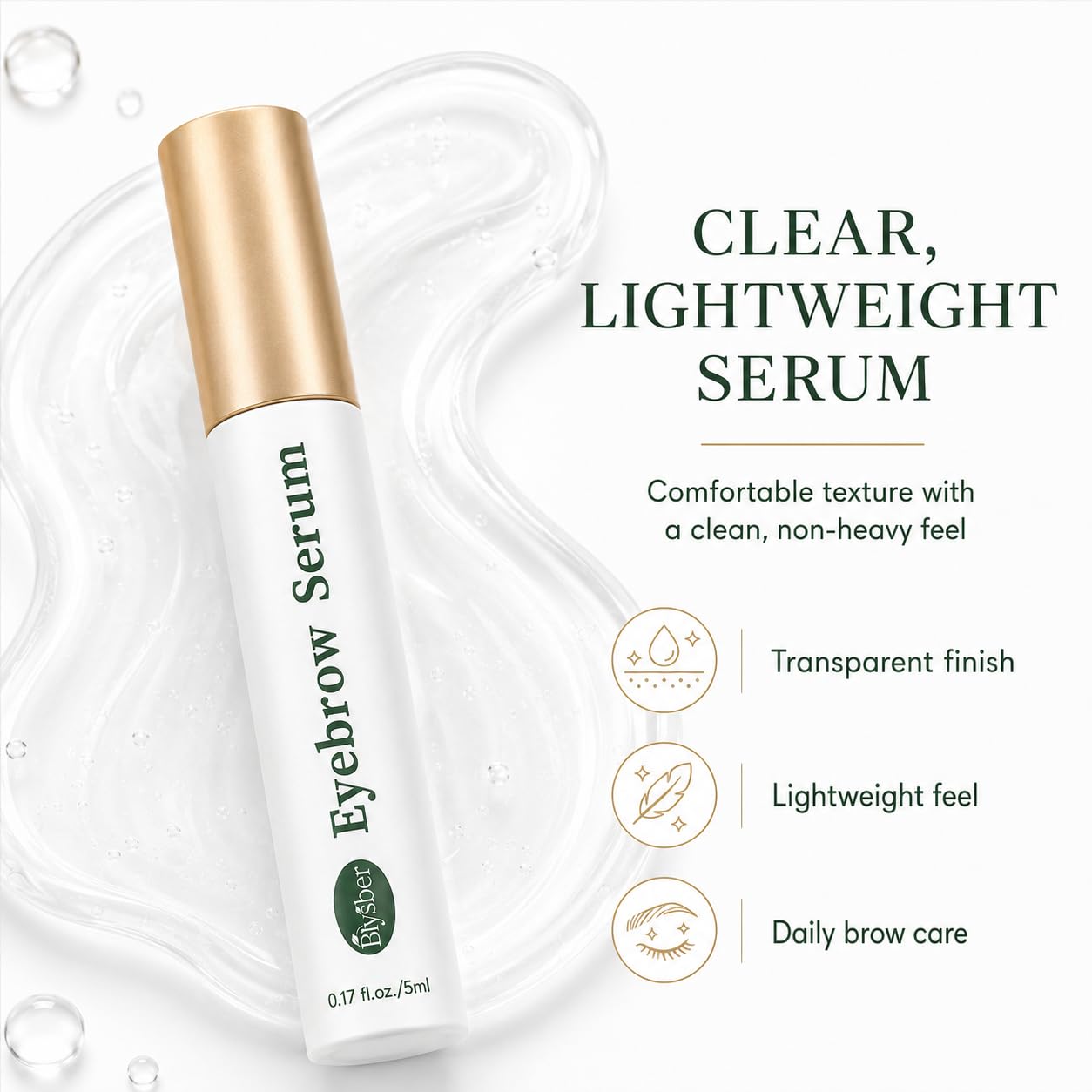 Detalle de BIYSBER Eyebrow Serum with Hyaluronic Acid