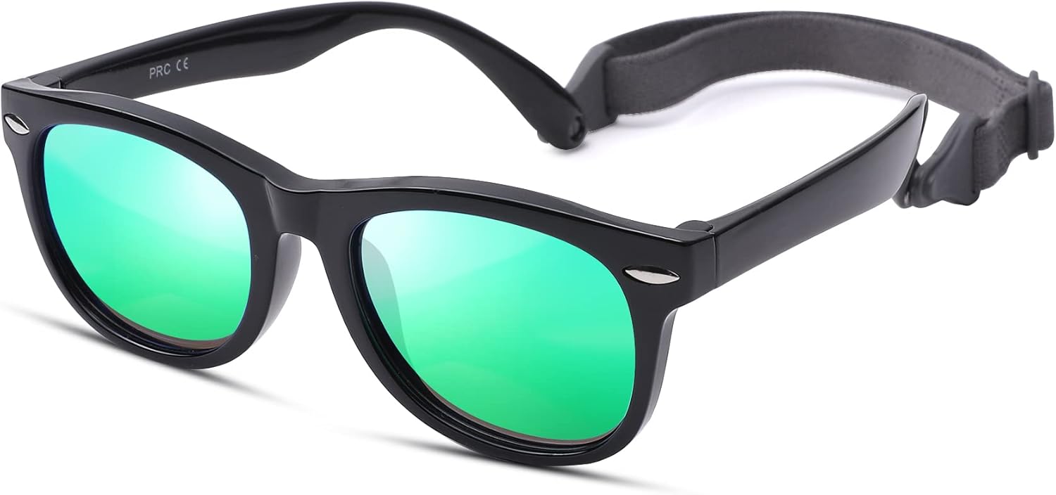 Thumbnail 6 de Polarized Baby Sunglasses with Strap — Unbreakable, Flexible Infants Shades for 0–24 Months