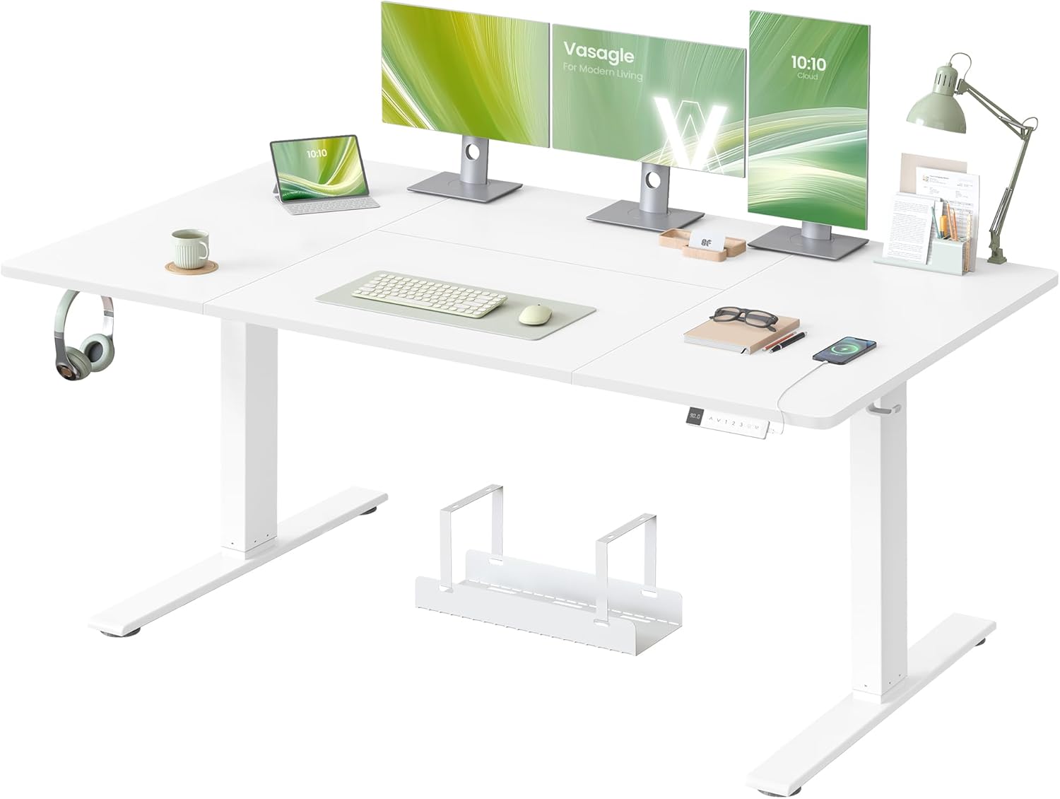 VASAGLE Bureau Électrique Réglable en Hauteur LSD146BZ02 📘