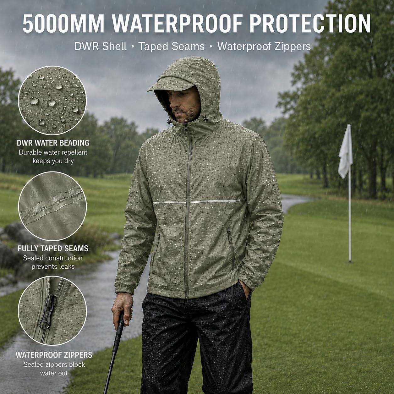 Detalle de SWISSWELL Rain Suit