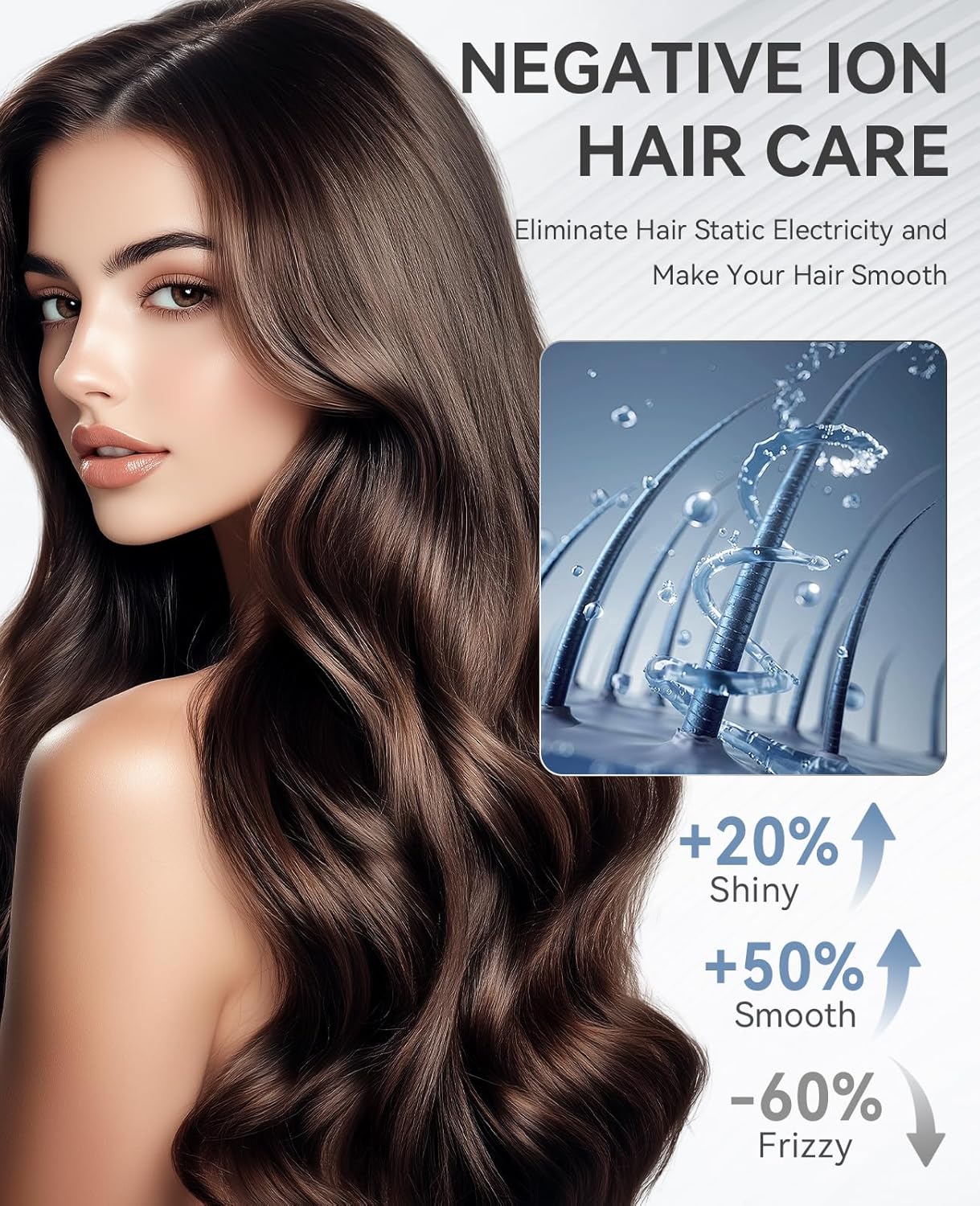 Thumbnail 3 de CONFU 1800W ionic hair dryer