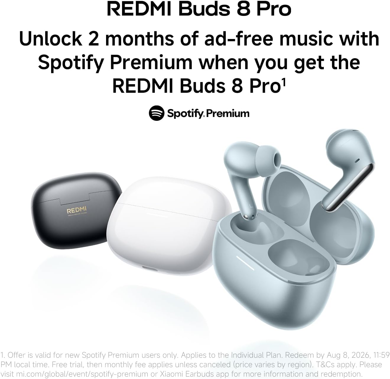 Thumbnail 2 de Xiaomi Redmi Buds 8 Pro: True Wireless Earbuds with ANC, Triple Drivers and Dolby Audio