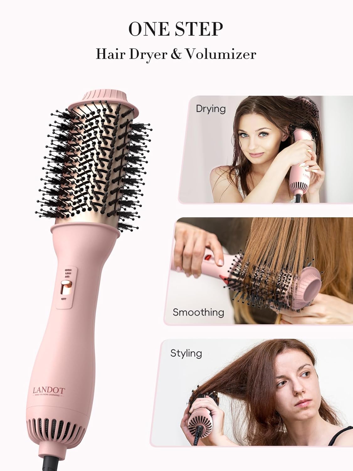 Thumbnail 3 de LANDOT Hair Blow Dryer Brush One-Step
