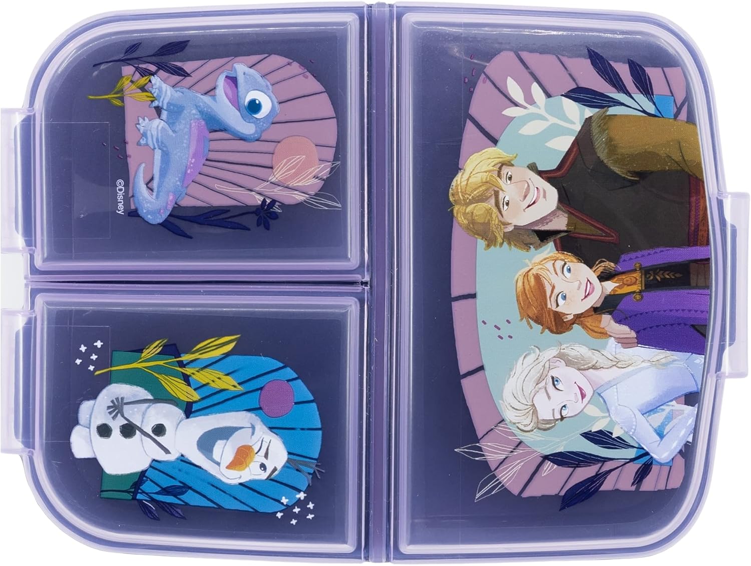 Thumbnail 1 de Stor Boîte à lunch enfant 3 compartiments La Reine des Neiges
