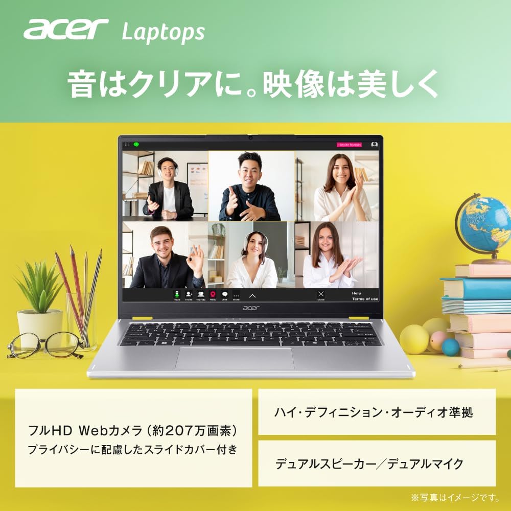 Detalle 2 de Acer Aspire Spin 14 ASP14-51N-F56Y 14インチ WUXGA・120Hzタッチ対応2-in-1ノートPC