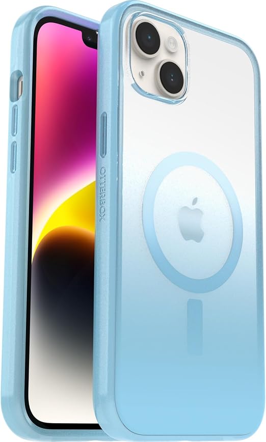 Detalle de Otterbox Funda Clear Case MagSafe para iPhone 14 Plus
