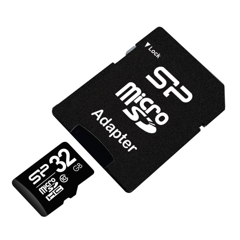 Detalle 2 de Silicon Power Tarjeta MicroSD SDHC 32GB con Adaptador — rendimiento fiable para cámara y móvil