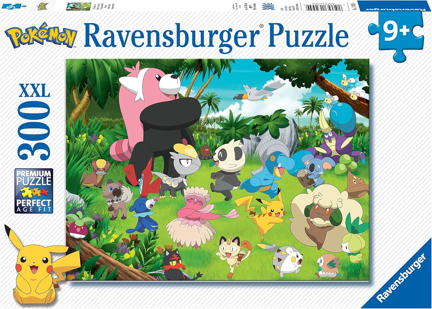 Detalle de Ravensburger Kinderpuzzle Wilde Pokémon 300 Teile
