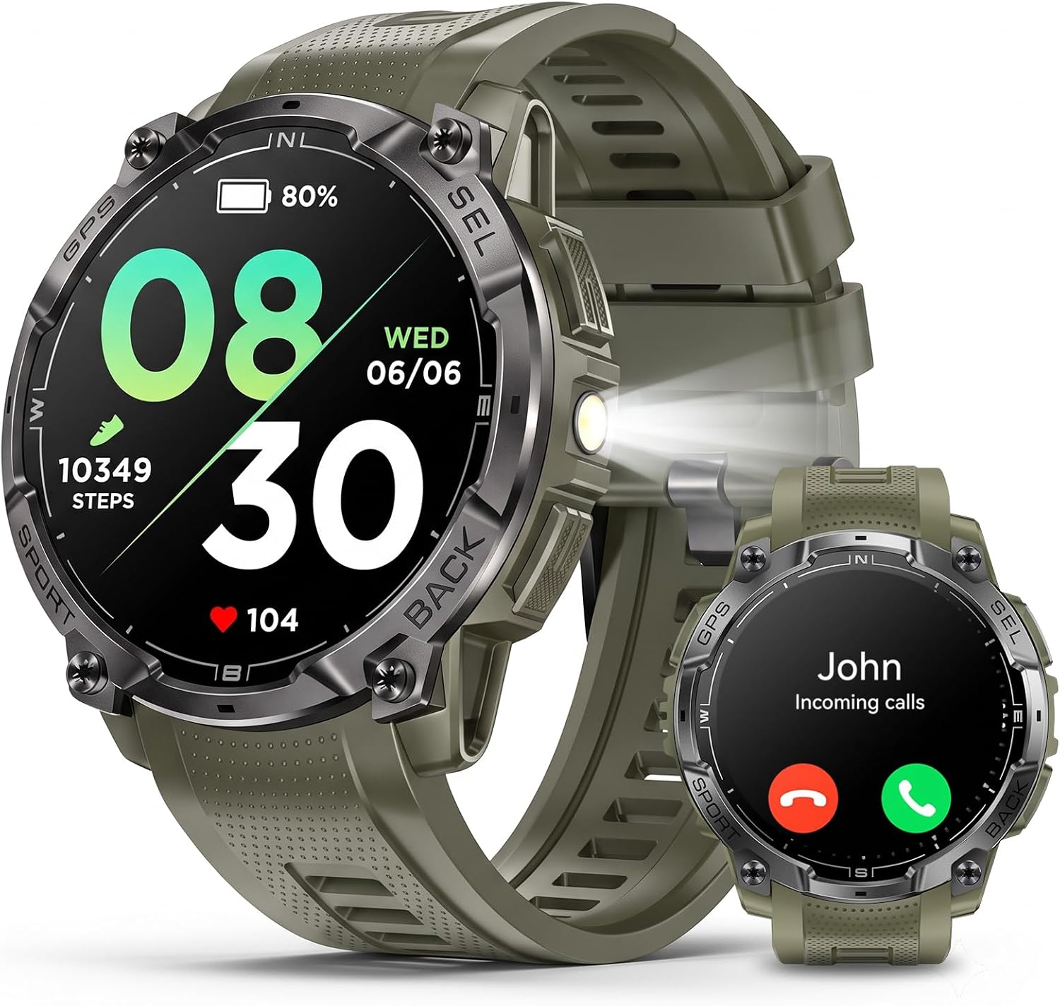 Detalle de SOUYIE Smartwatch with 1.43-Inch AMOLED Display