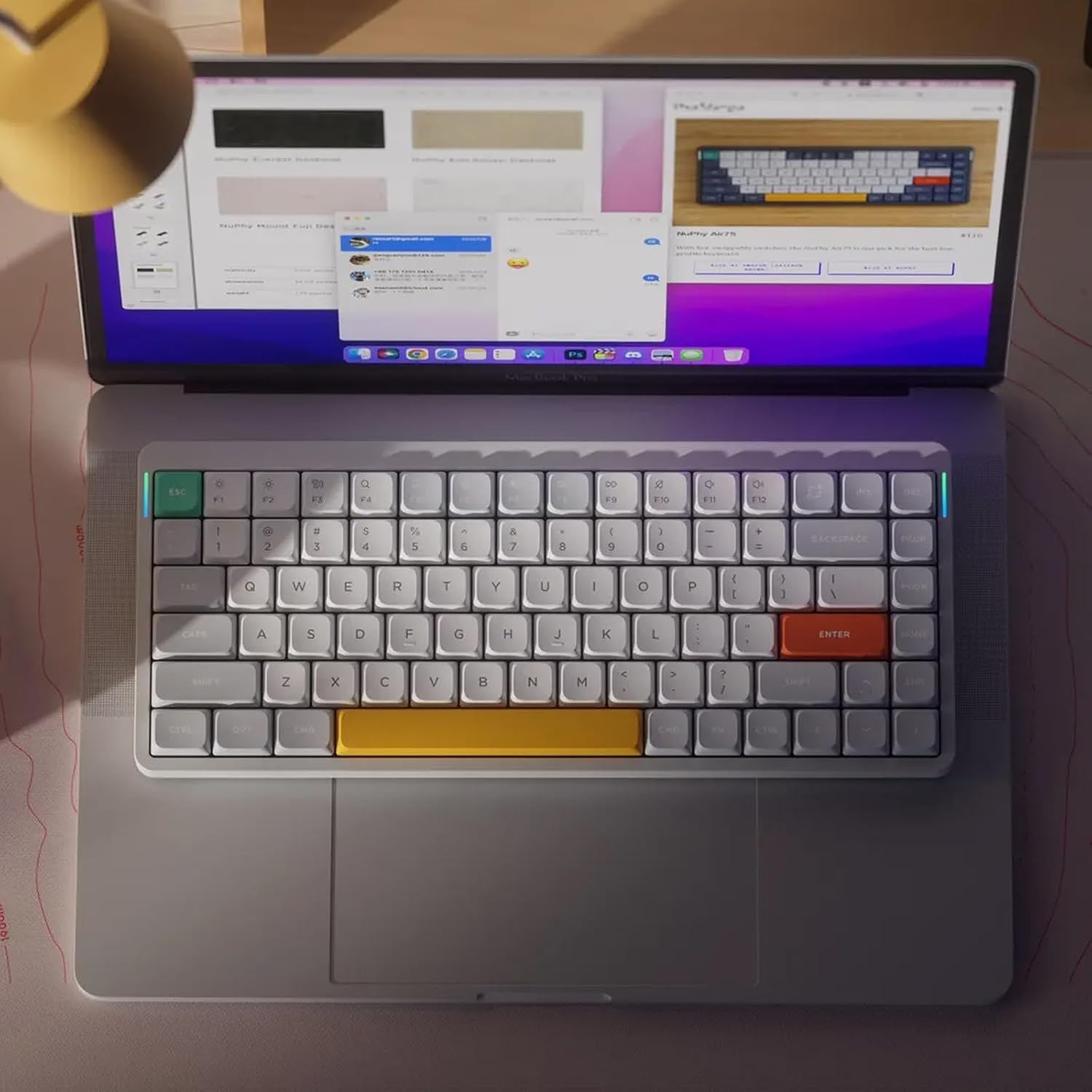 Thumbnail 2 de nuphy Air75 V2 Portable 75% Mechanical Keyboard