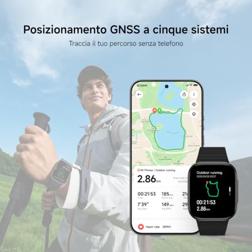 Detalle 2 de XIAOMI Redmi Watch 6 Lite: Fitness Tracker AMOLED, GPS integrato e autonomia fino a 18 giorni