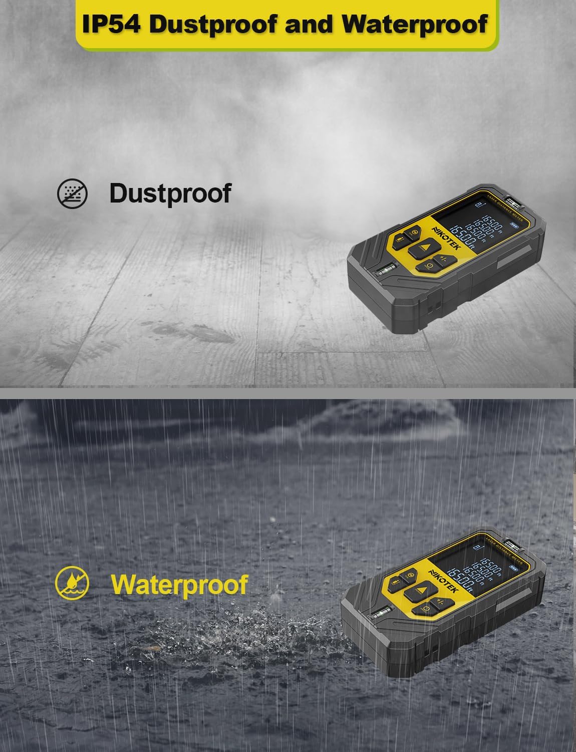 Thumbnail 5 de NIKOTEK Laser Distance Meter 50m