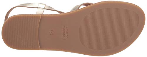 Thumbnail 3 de Amazon Essentials Women's Casual Strappy Sandal, Gold (UK 8)
